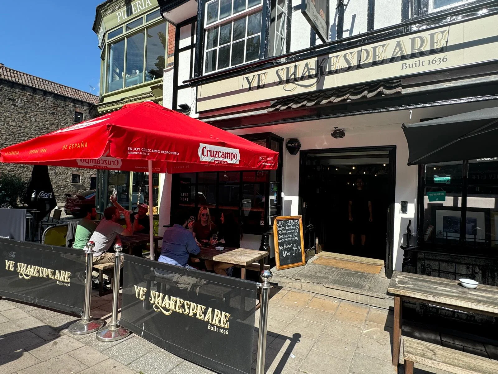 Ye Shakespeare Pub - Built 1636, Victoria Street, Bristol